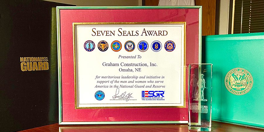 Graham Receives Seven Seals Award